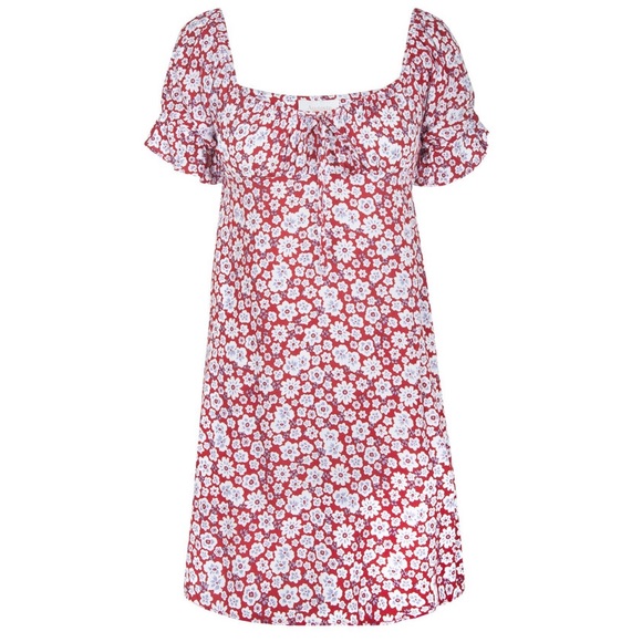 AUGUSTE THE LABEL Mila June Mini Dress in Red - Picture 11 of 16